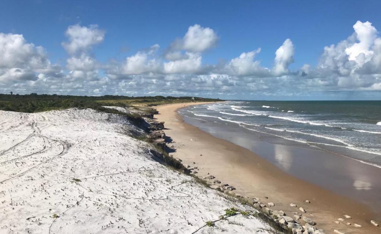 Photo de Plage de Lençóis avec sable lumineux de surface