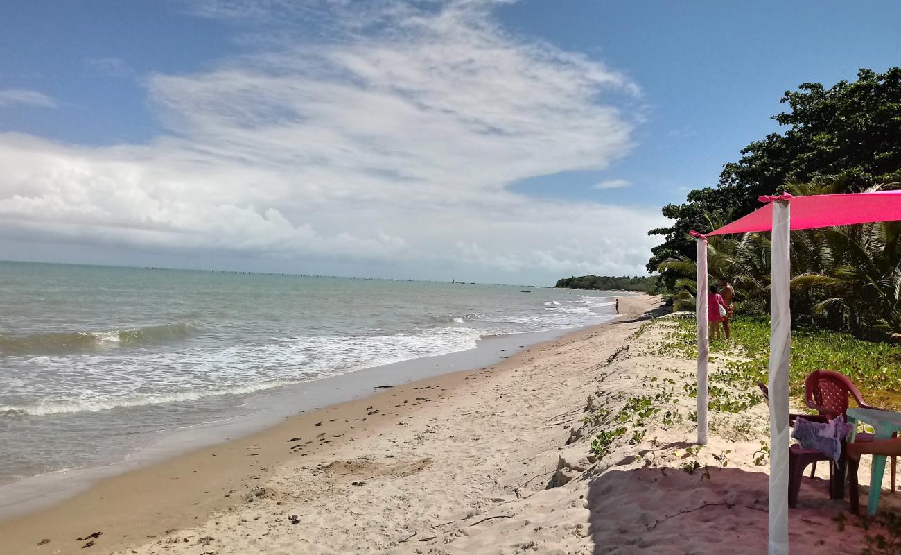 Photo de Plage de Rio do Peixe avec sable beige fin de surface