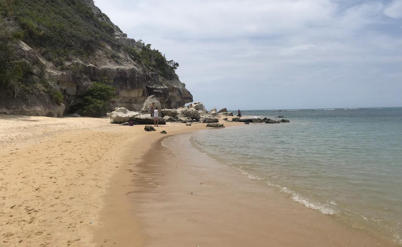 Photo de Plage de Curuipe avec sable lumineux de surface