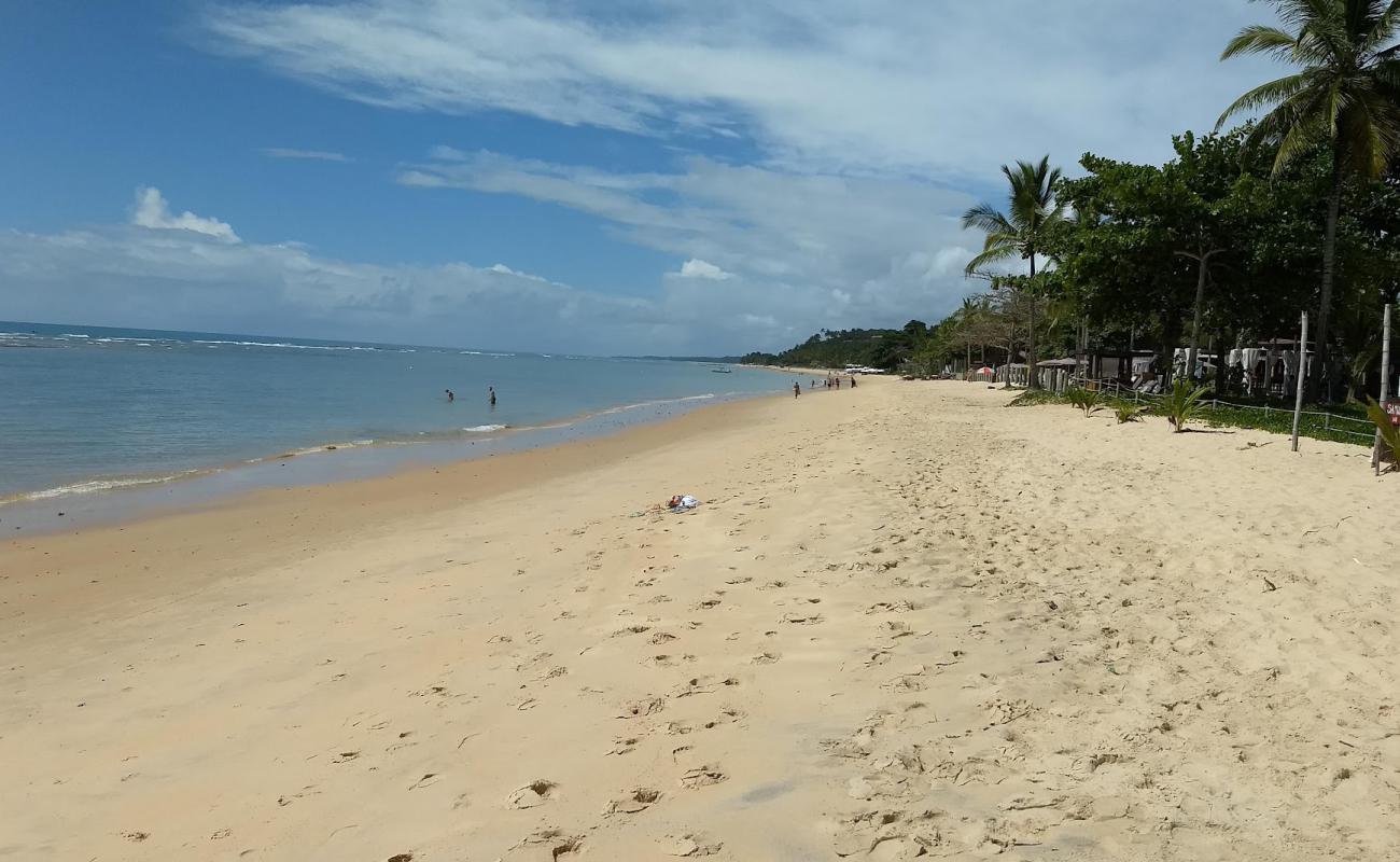 Photo de Plage de Mucuge avec sable lumineux de surface