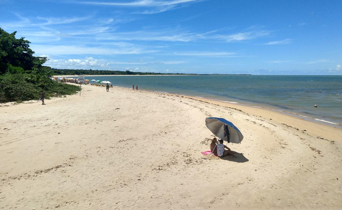 Photo de Praia De Santo Andre avec sable fin et lumineux de surface