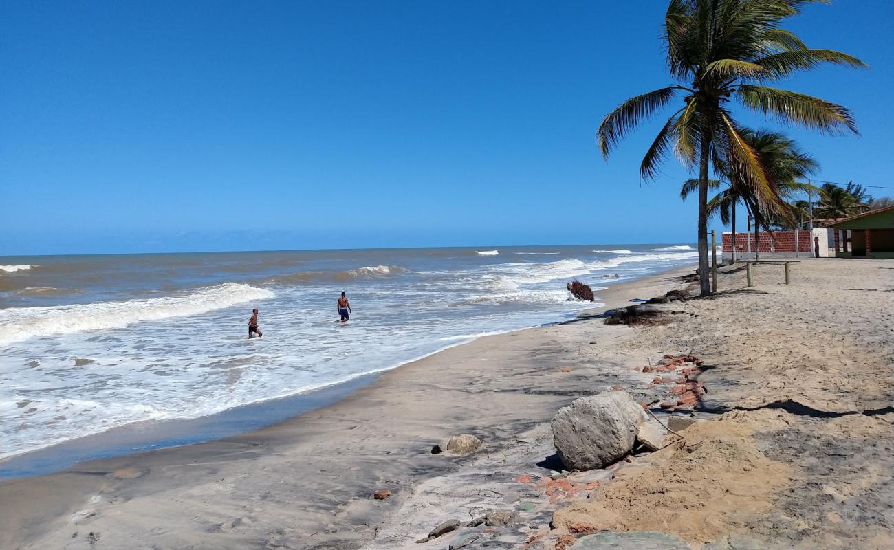 Photo de Praia do Guaiamum avec sable beige de surface