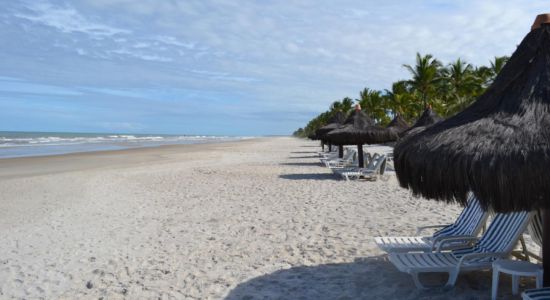 Praia da ilha de Comandatuba