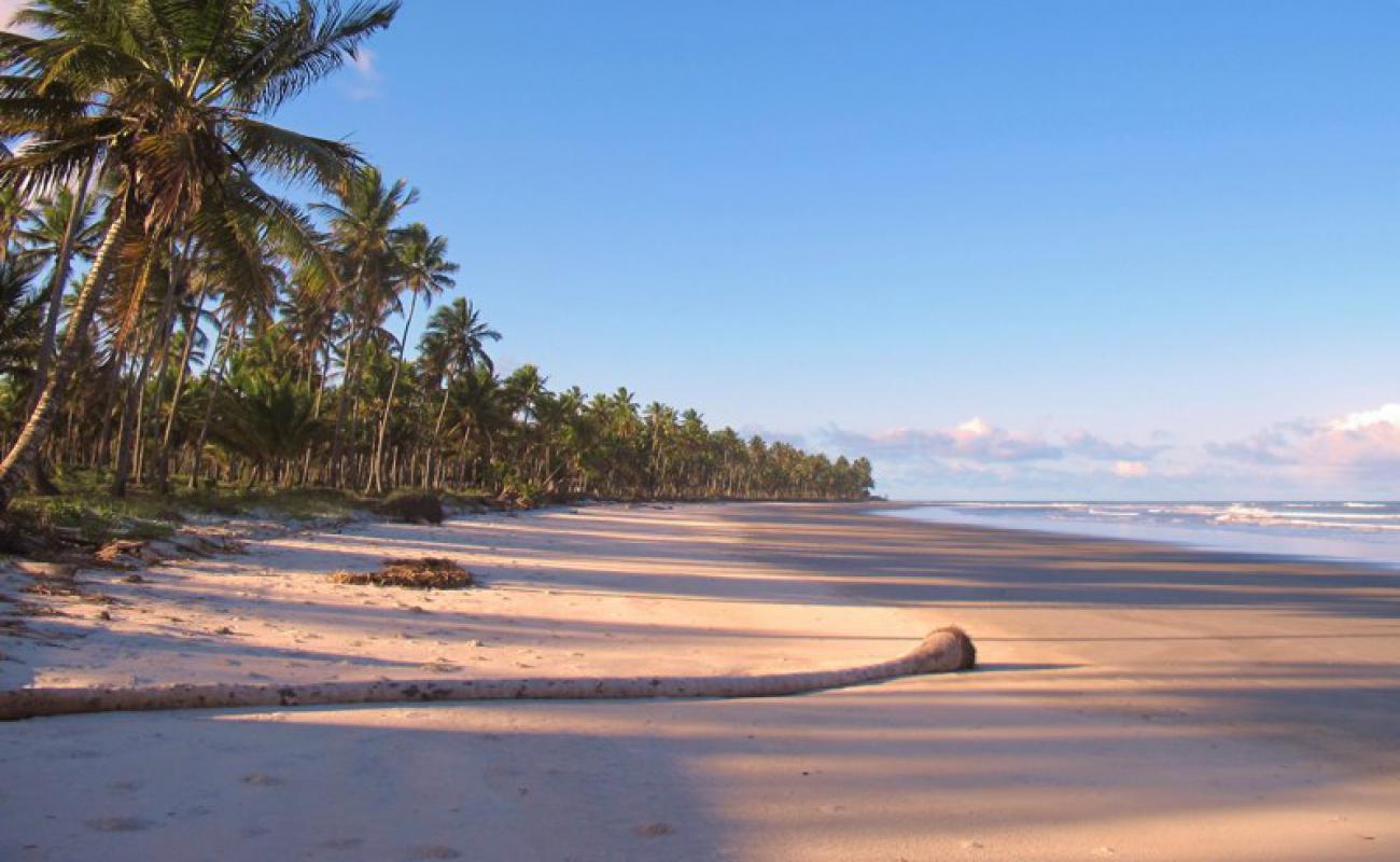 Photo de Praia Barramares avec sable fin et lumineux de surface