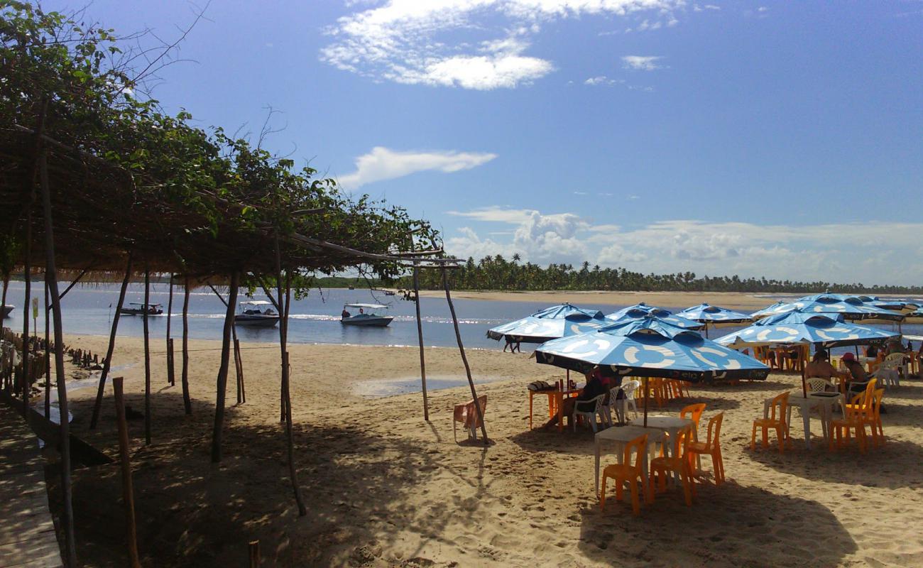 Photo de Plage de Boca da Barra avec sable beige de surface
