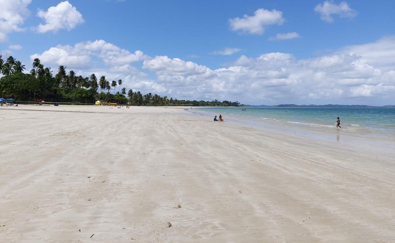 Photo de Praia de Madre de Deus avec sable lumineux de surface