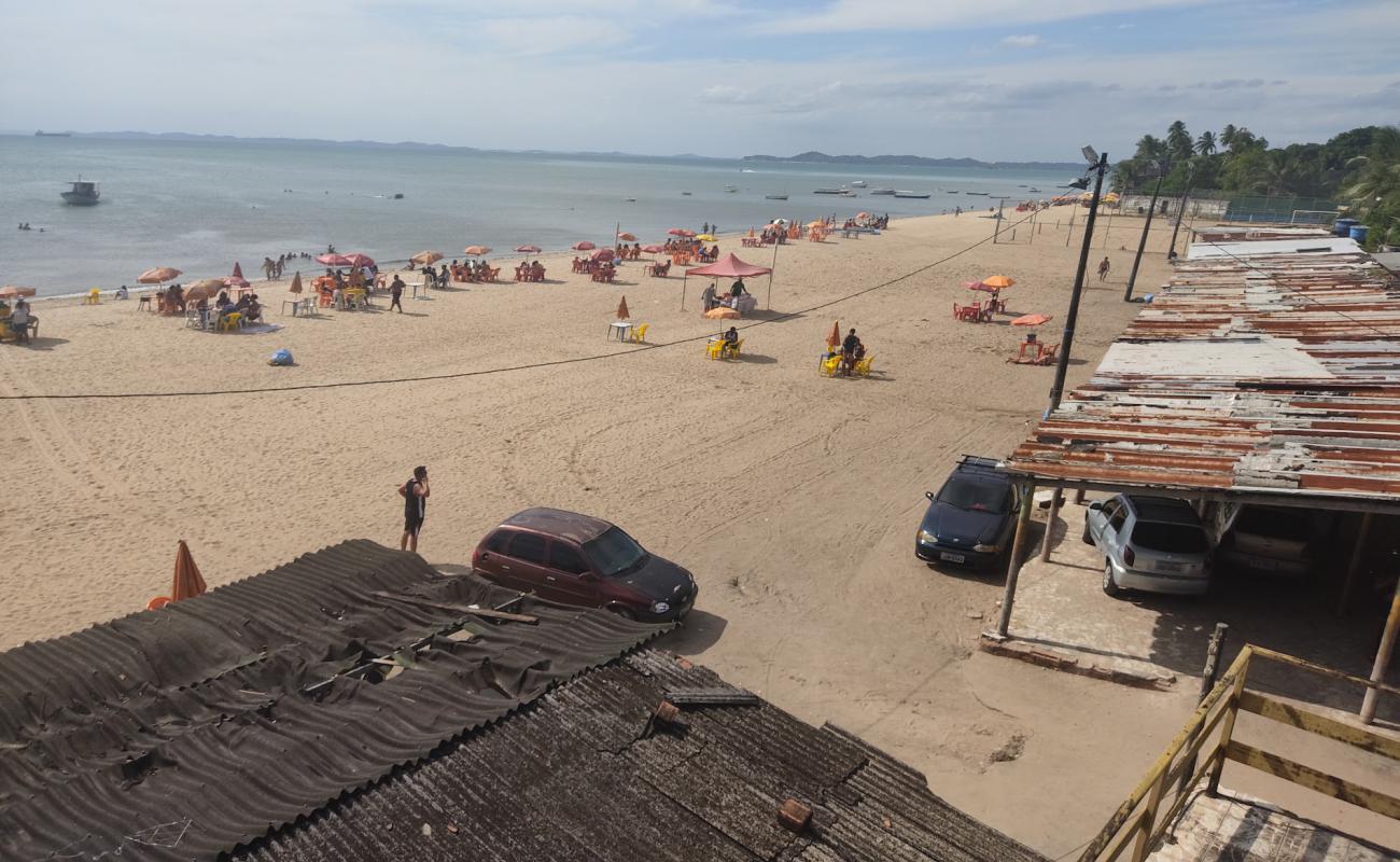 Photo de Grande plage de Salvador avec sable beige de surface