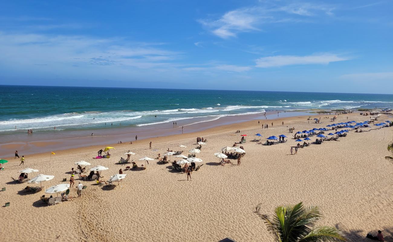 Photo de Praia de Aleluia avec sable lumineux de surface