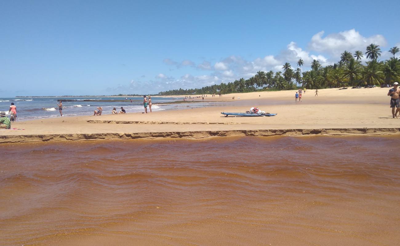 Photo de Praia das Ondas avec sable beige de surface
