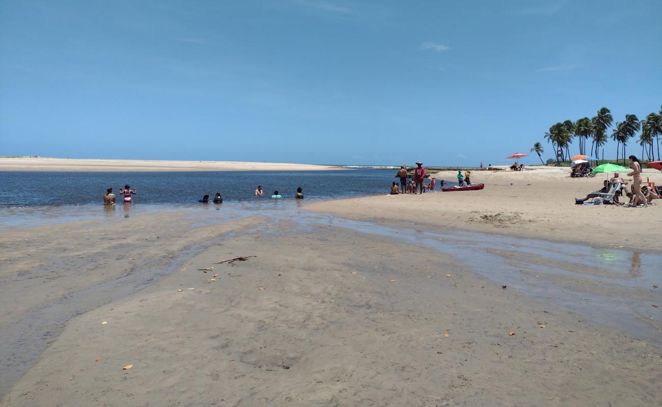 Photo de Praia do Baixio avec sable lumineux de surface