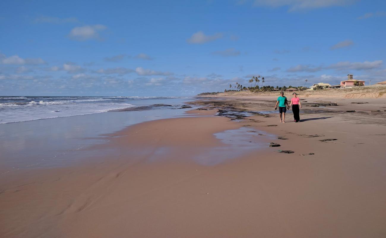 Photo de Praia do Conde avec sable lumineux de surface