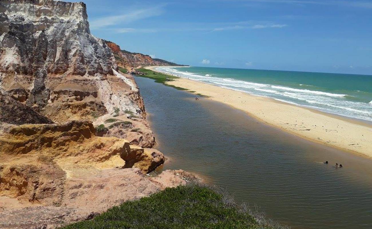 Photo de Falaises de Gunga avec sable lumineux de surface