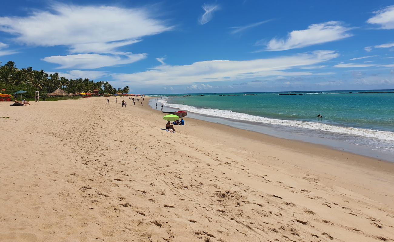 Photo de Praia de Guaxuma avec sable lumineux de surface