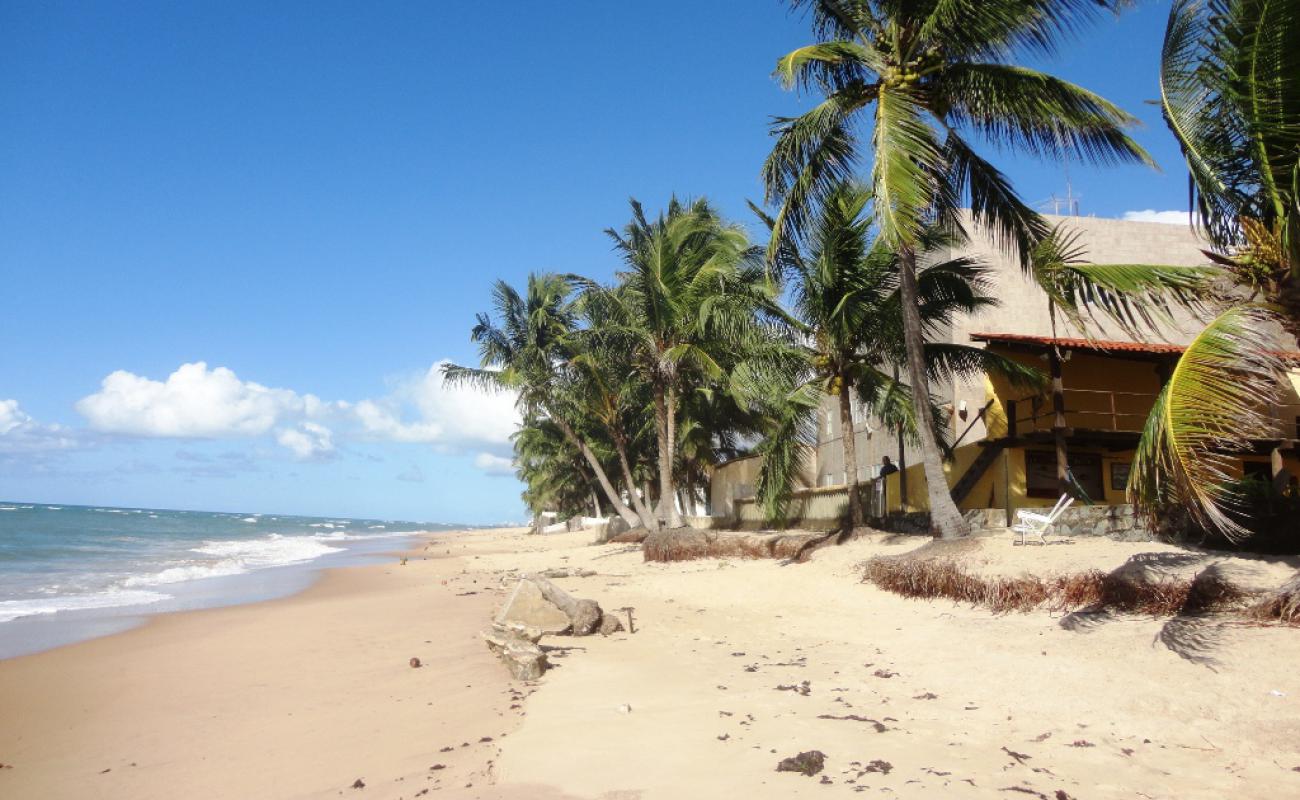 Photo de Plage de Riacho Doce avec sable lumineux de surface