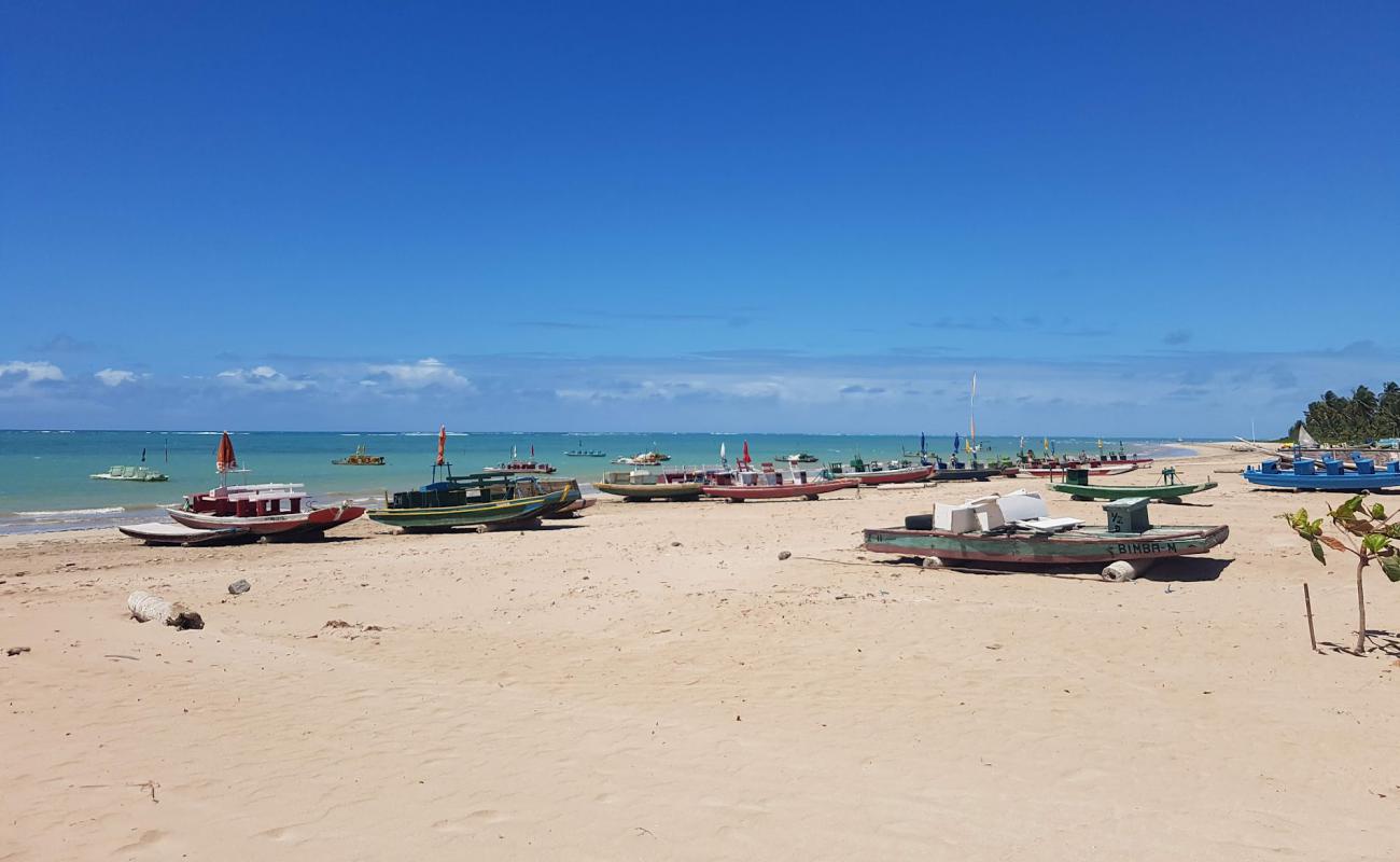 Photo de Praia de Porto da Rua avec sable lumineux de surface