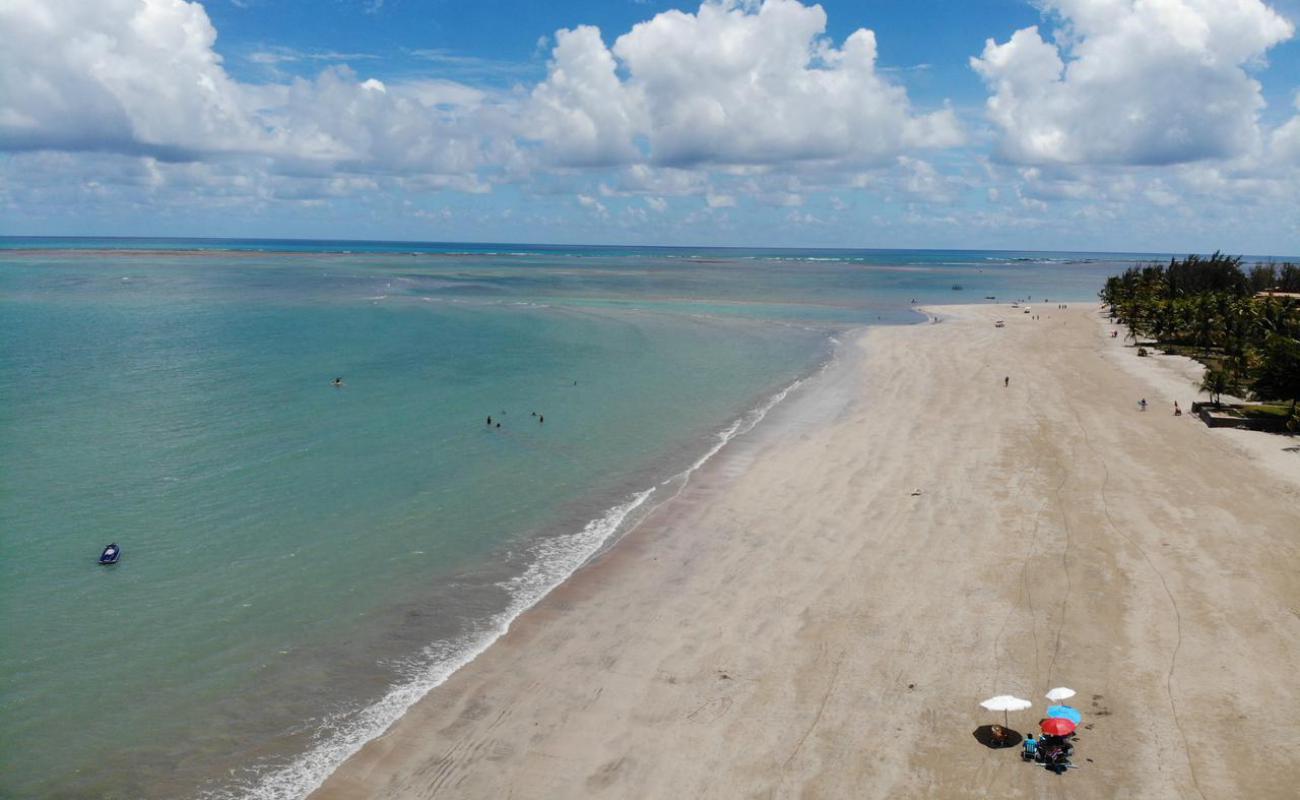 Photo de Praia de Japaratinga II avec sable beige de surface