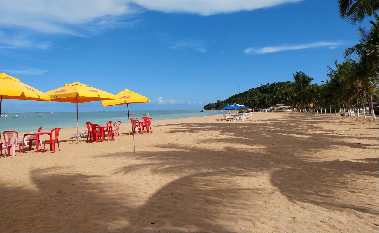 Photo de Praia de Japaratinga avec sable beige de surface