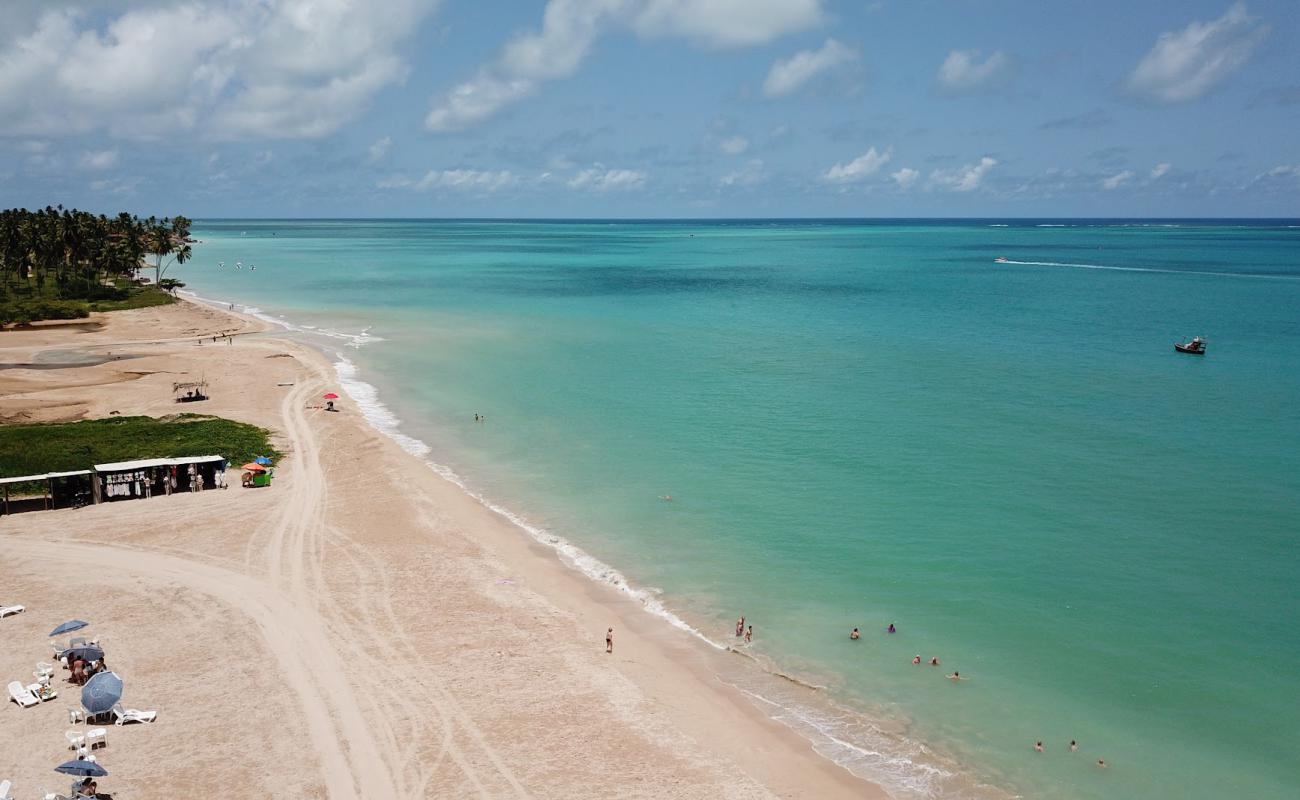 Photo de Plage de Barra Grande avec sable lumineux de surface