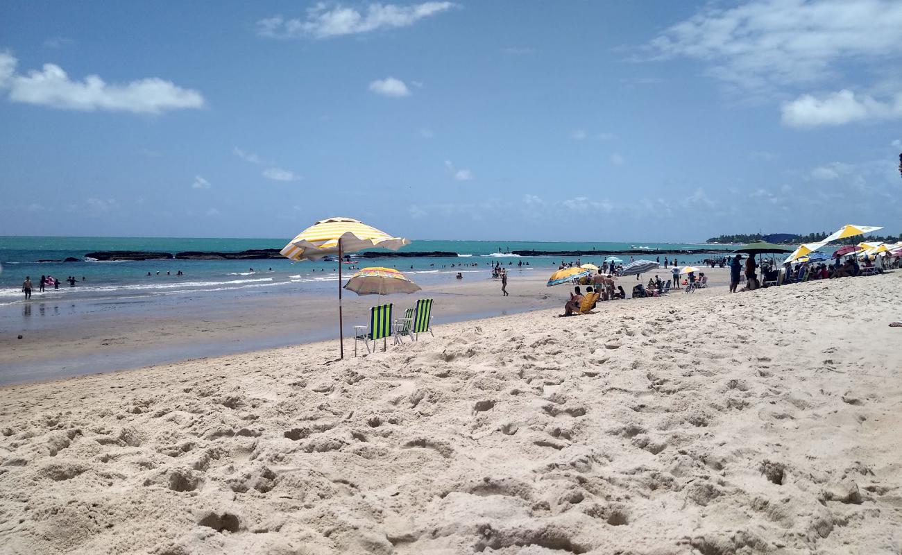 Photo de Marinas- Plage de Carneiros avec sable beige de surface
