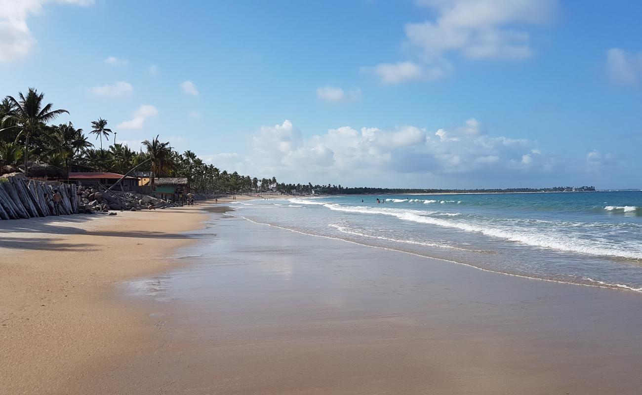 Photo de Praia de Maracaipe avec sable fin et lumineux de surface