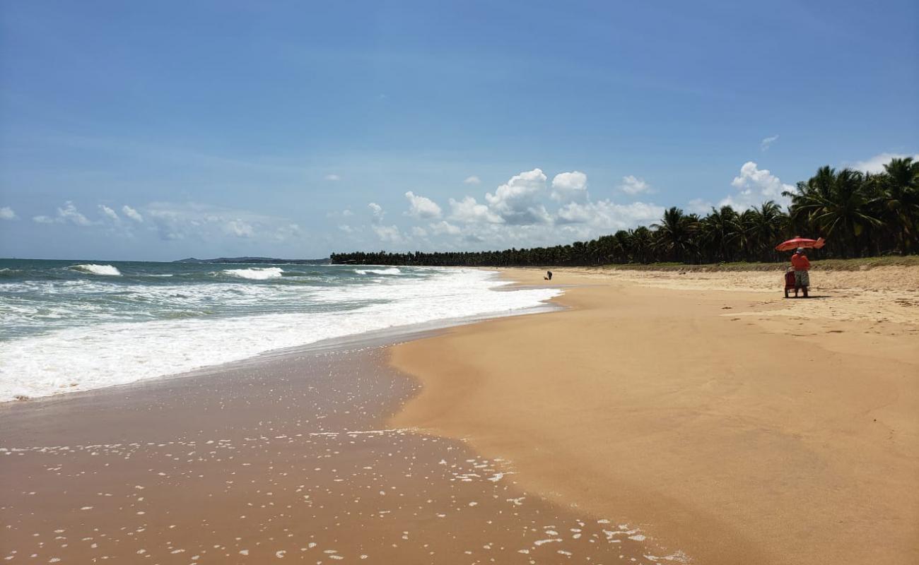 Photo de Plage de Gaibu avec sable beige fin de surface