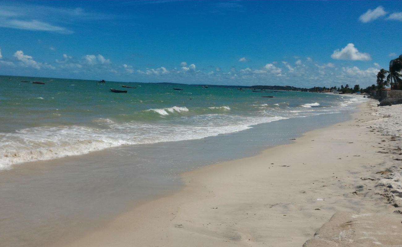 Photo de Pontal da Ilha avec sable lumineux de surface