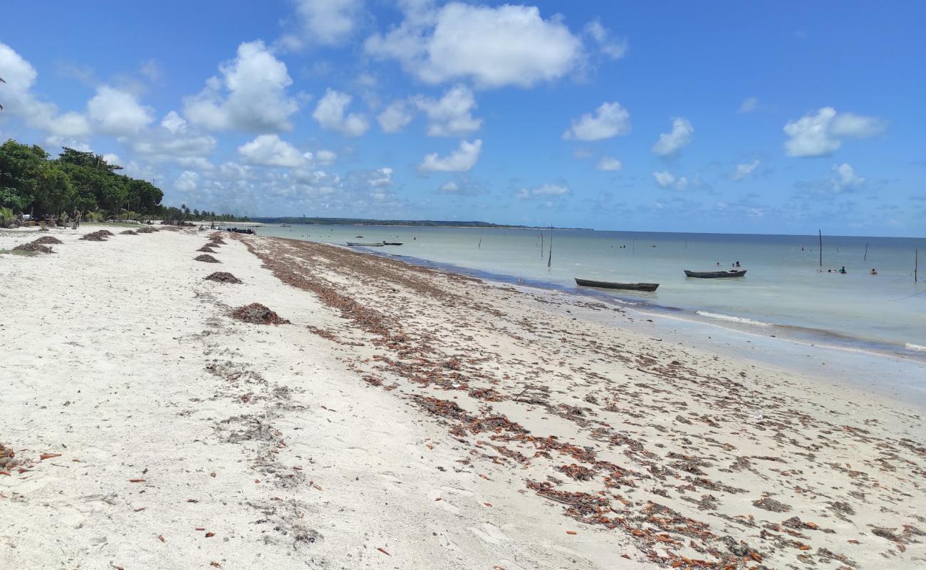 Photo de Plage de Carne de Vaca avec sable lumineux de surface