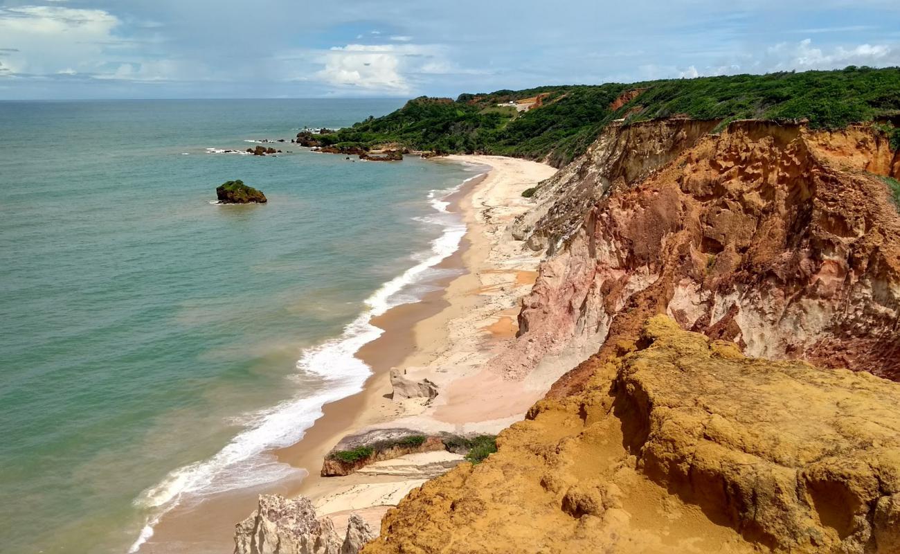 Photo de Plage Arapuca avec sable lumineux de surface