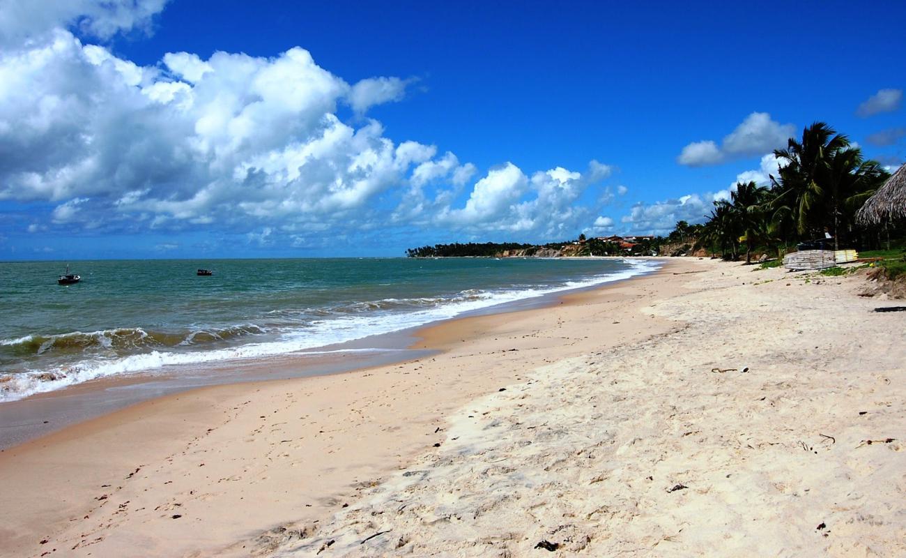 Photo de Praia de Carapibus avec sable lumineux de surface