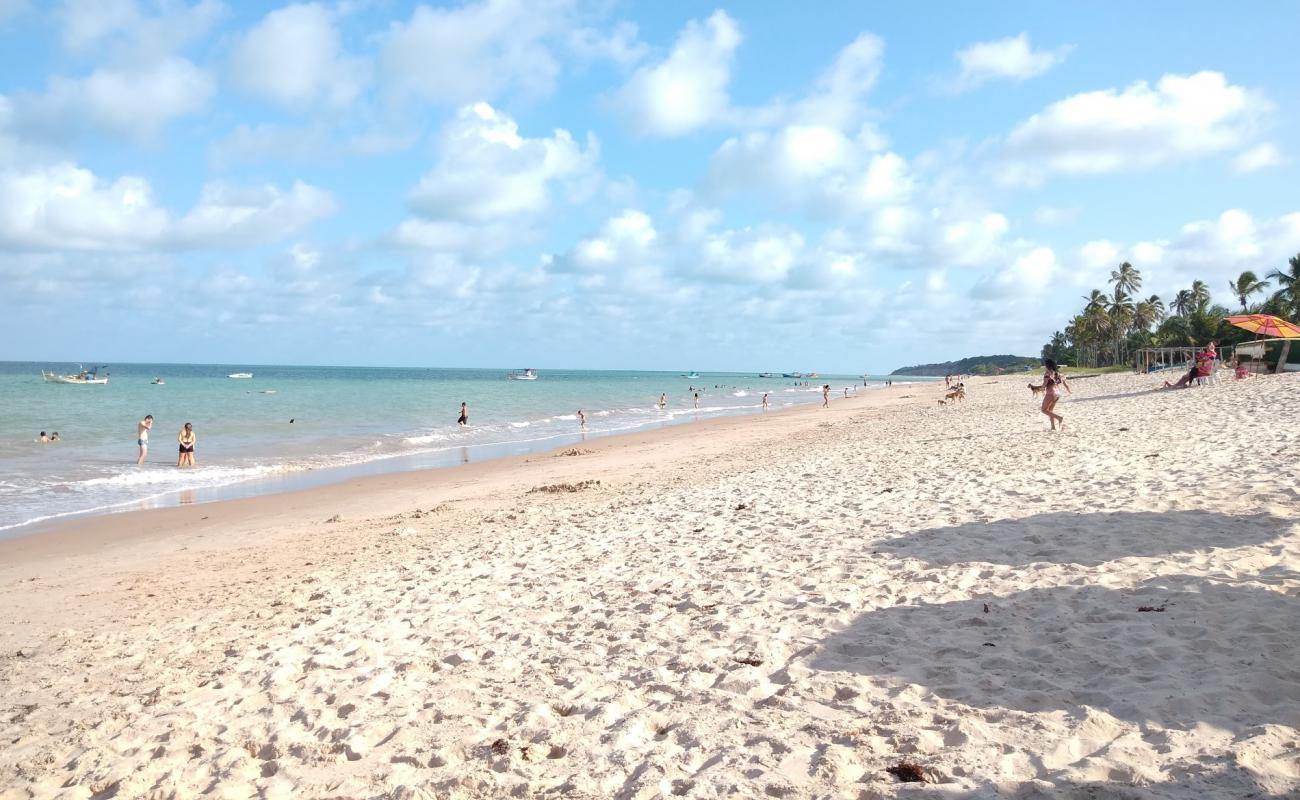 Photo de Plage de Penha avec sable beige de surface