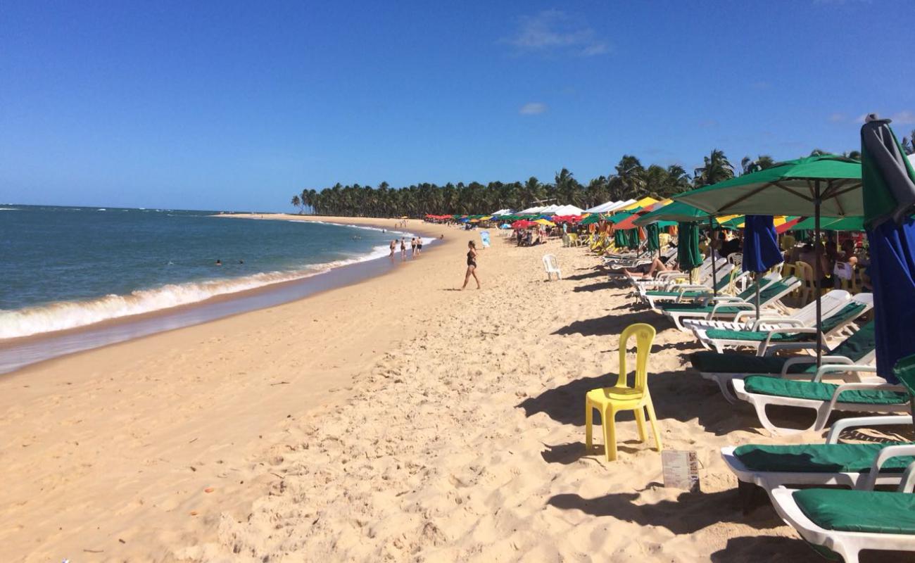 Photo de Praia de Cabo Branco avec sable lumineux de surface