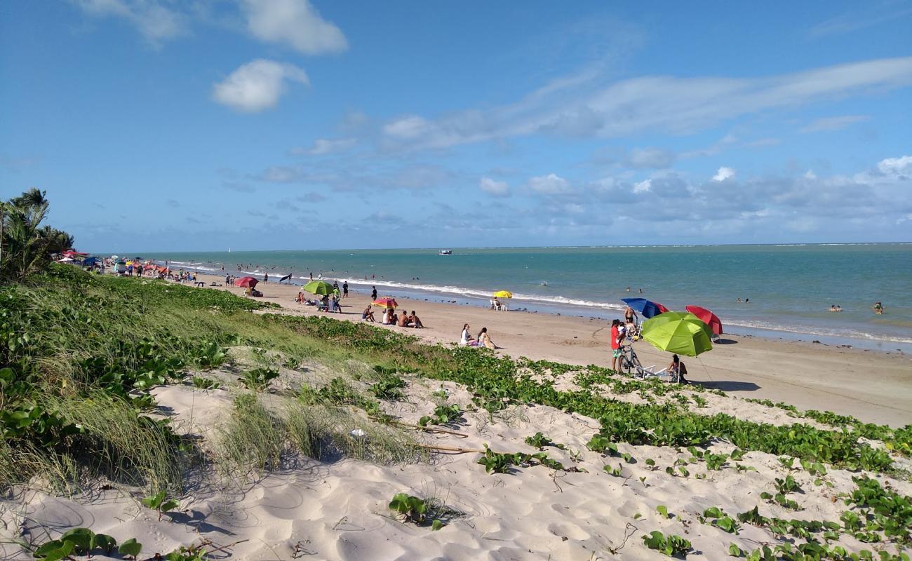 Photo de Plage de Formosa avec sable lumineux de surface