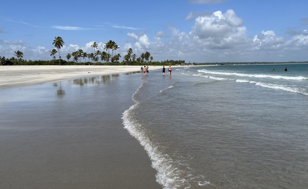 Photo de Plage de Lucena avec sable lumineux de surface