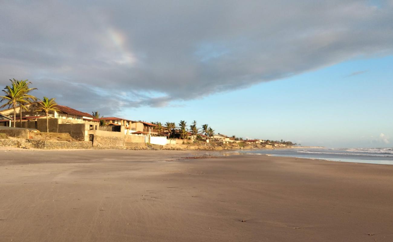 Photo de Plage de Campina avec sable beige de surface