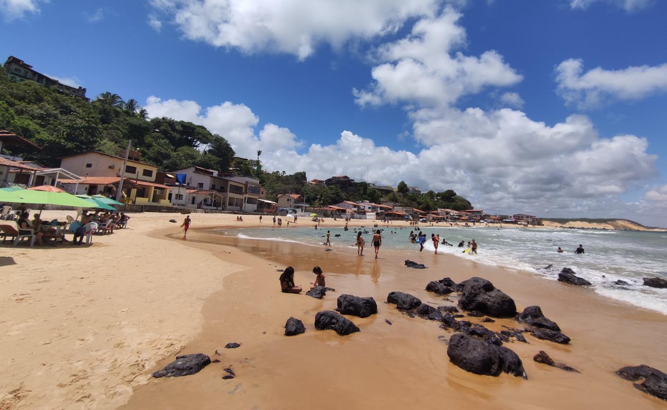 Photo de Praia Da Cacimba avec sable beige de surface