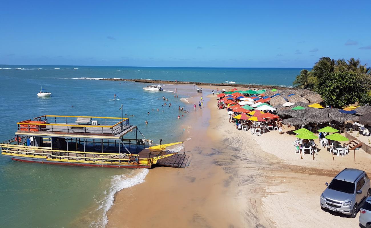 Photo de Lagune de Guarairas avec sable beige de surface