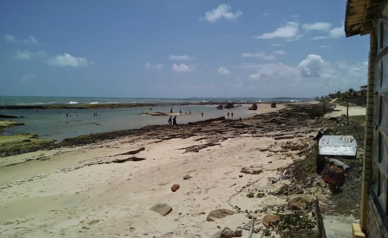 Photo de Plage de Barreta avec sable beige de surface