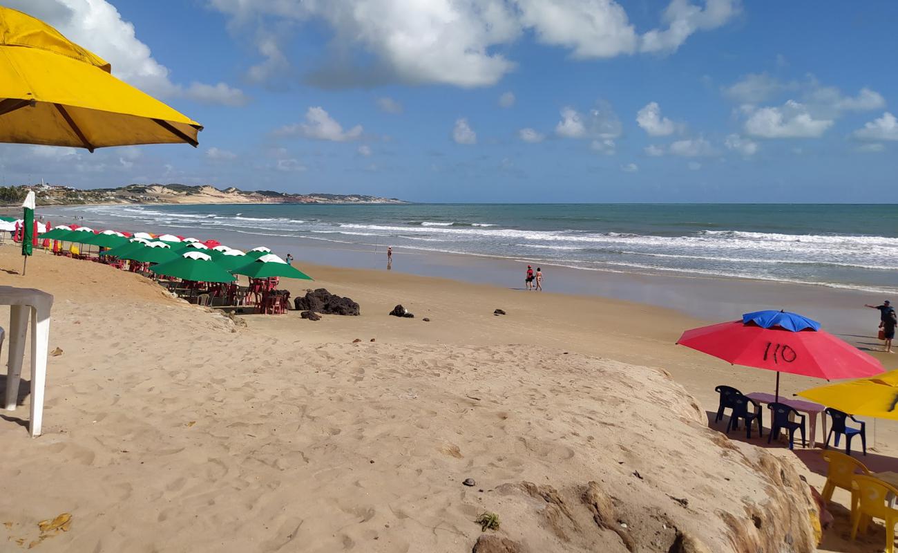 Photo de Praia de Cotovelo avec sable beige de surface