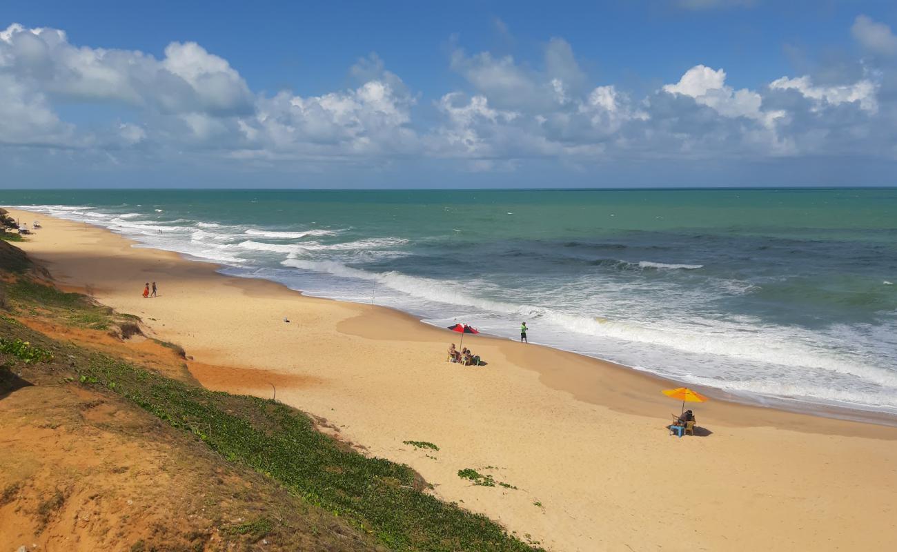 Photo de Plage de Barreira Dagua avec sable lumineux de surface