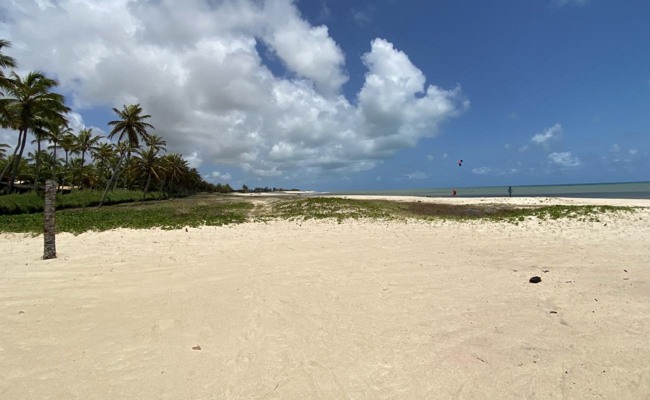Photo de Plage de Carnaubinha avec sable beige de surface