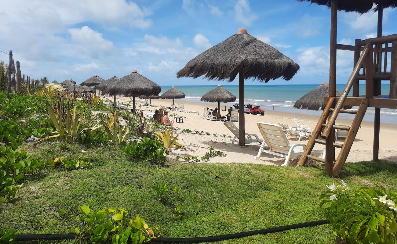 Photo de Plage de Carnaubinha II avec sable lumineux de surface