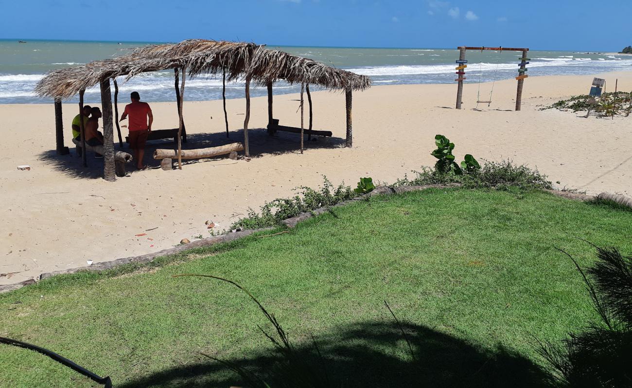 Photo de Plage de Cajueiro avec sable lumineux de surface