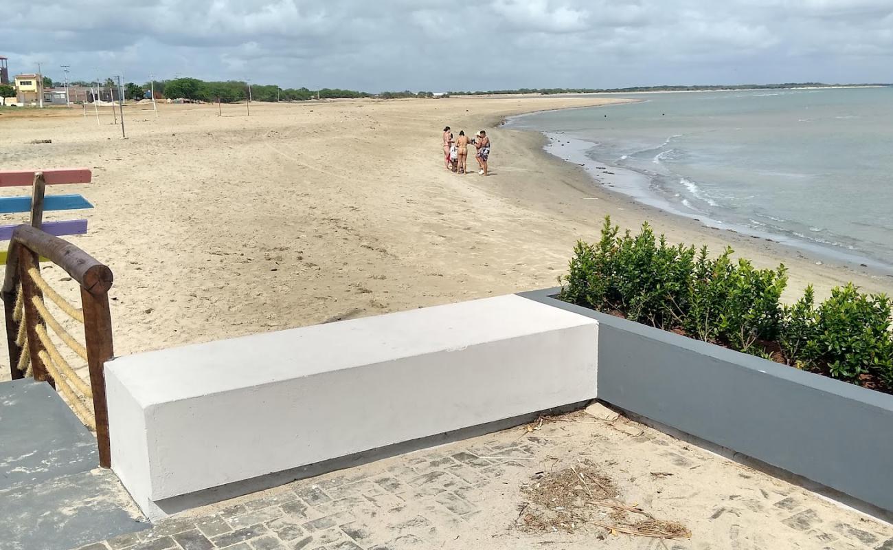 Photo de Plage d'Upanema avec sable lumineux de surface