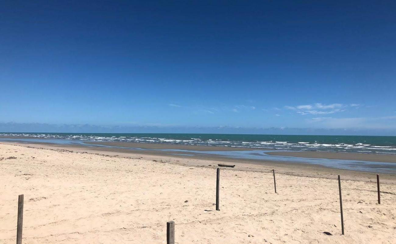 Photo de Plage de Tibau avec sable beige de surface