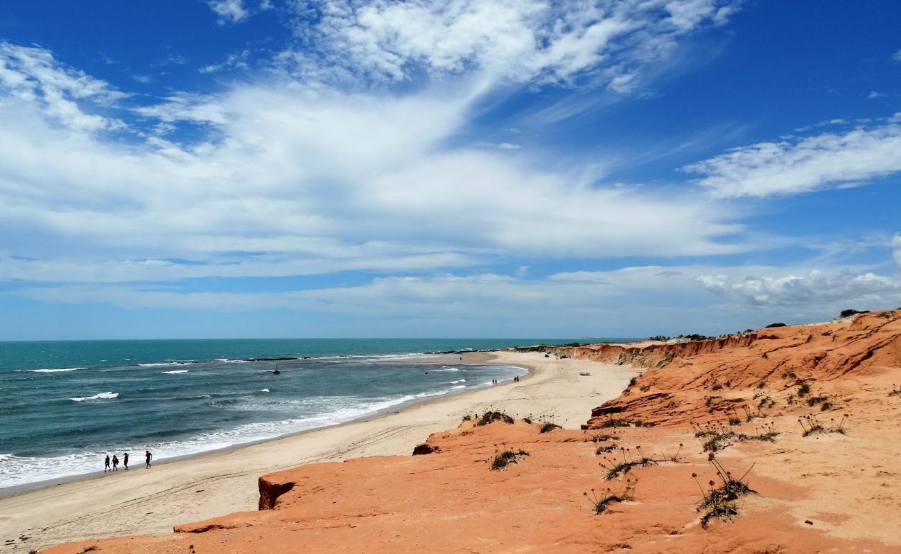 Photo de Plage de Canoa Quebrada avec sable beige de surface