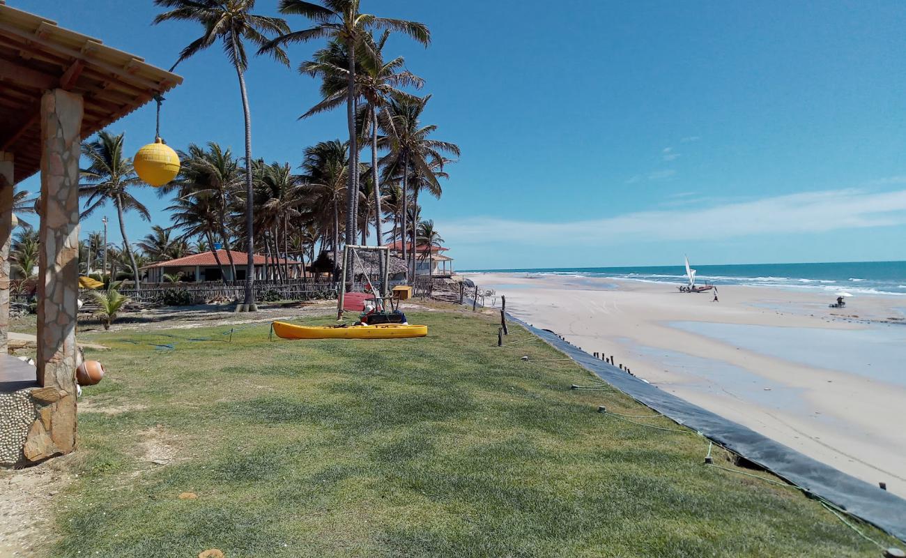 Photo de Plage de Canto Verde avec sable beige de surface