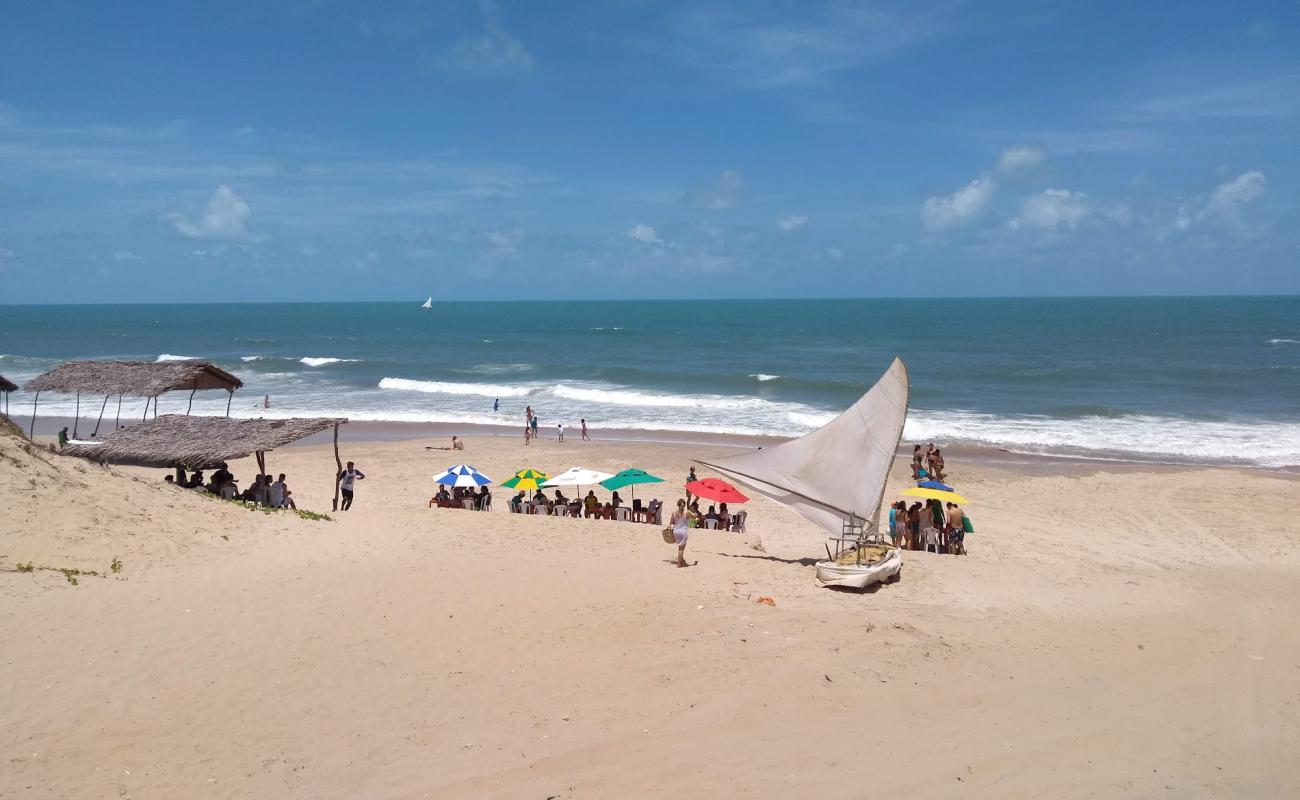 Photo de Plage de Barra da Sucatinga avec sable lumineux de surface