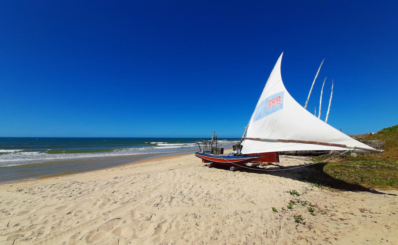 Photo de Praia do Uruau avec sable lumineux de surface