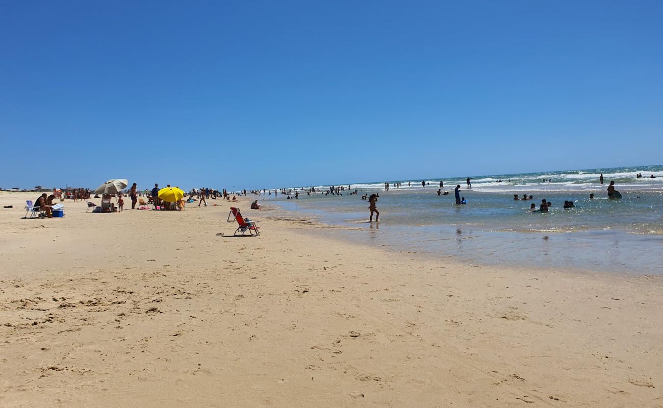 Photo de Plage de Porto de Galinhas avec sable lumineux de surface