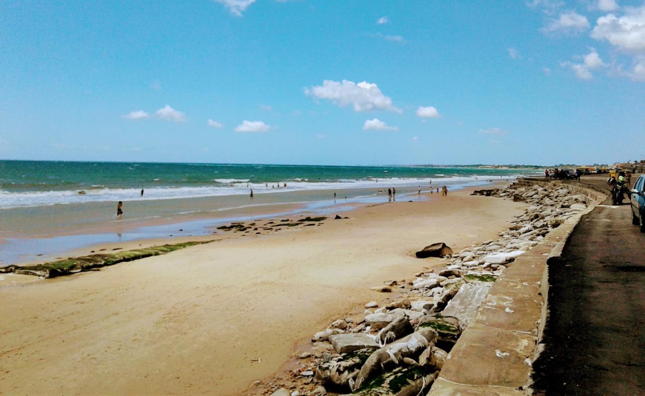 Photo de Plage de Pacheco avec sable lumineux de surface